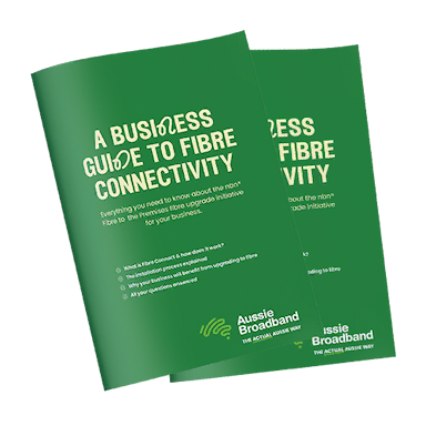 A Business Guide to Fibre Connectivity ebook front cover