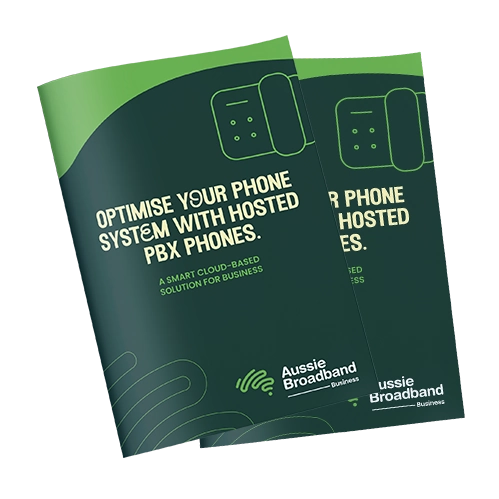 Optimise your phone system with Hosted PBX Phones ebook front cover